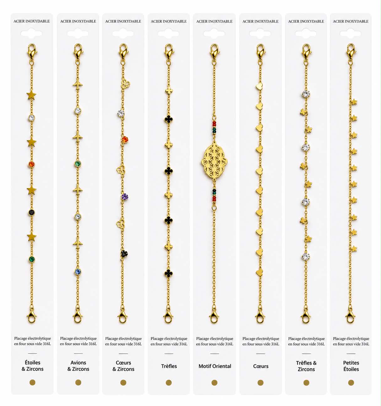OFFRE LIMITÉE Achetez 3 bracelets et recevez 1 gourmette GRATUITE de votre choix