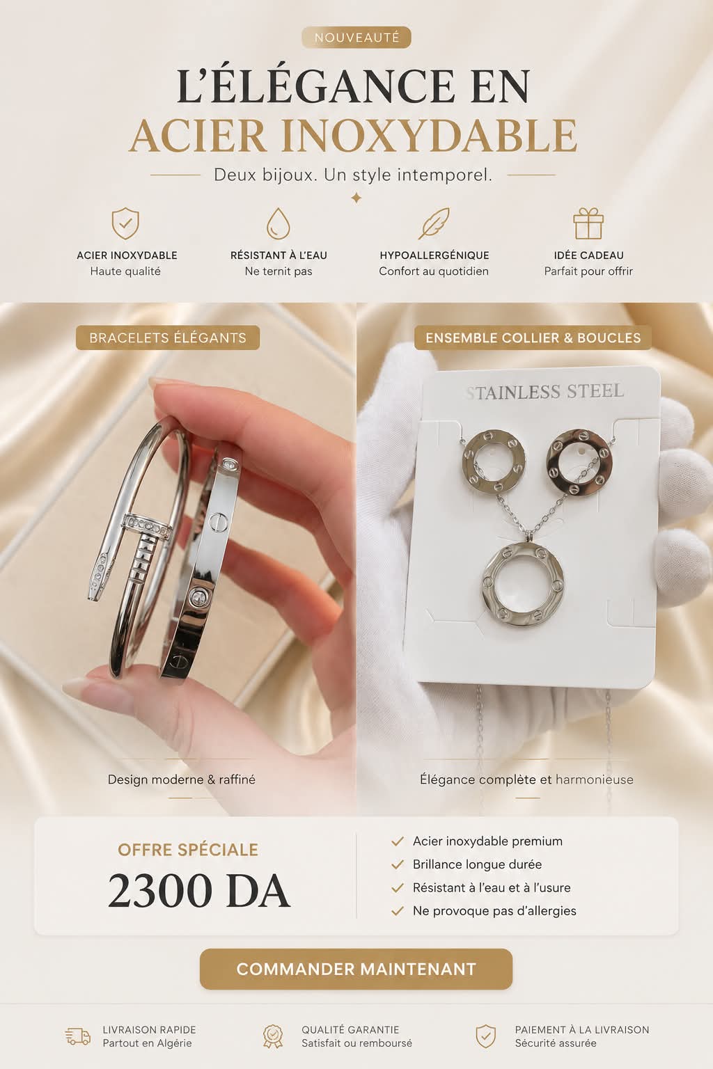 Pack Deux bracelet gratuit