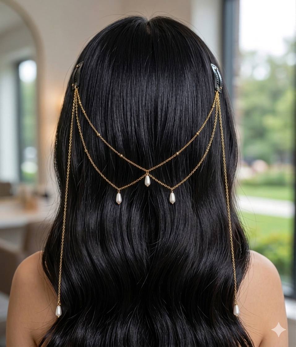 Nouvelle Collection d'Accessoires pour Cheveux en Acier Inoxydable