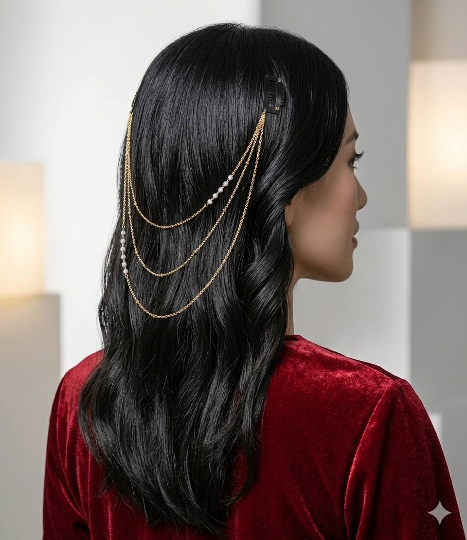 Nouvelle Collection d'Accessoires pour Cheveux en Acier Inoxydable